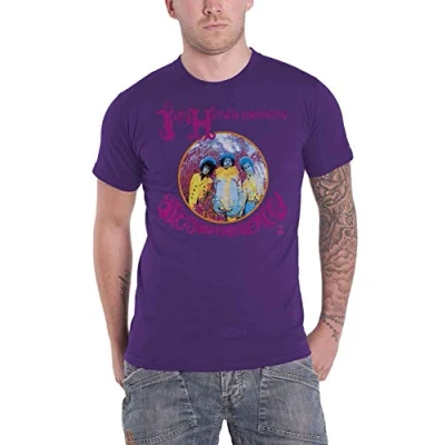 Image of Jimi Hendrix JHXTS19MP03 T Shirt, Purple, Large