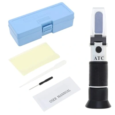 Image of OriGlam 4 in 1 Car Adblue Urea Refractometer Battery Fluid Ethylene Propylene Glycol ATC