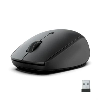 Image of JLab Go Bluetooth Mouse, Battery Powered Wireless Mouse Tri Mode (BT 5.0/5.0/2.4Ghz) with USB Dongle, Ergonomic, Compact Multi Device Silent for Laptop, PC, Computer, iPad, Mac, Tablet