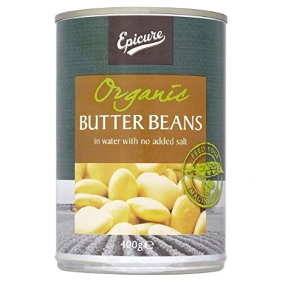 Image of Biona Organic Butter Beans in Water (400g Pack of 6