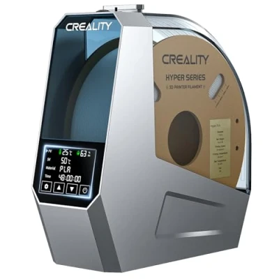 Image of 2024 Creality Official Space PI Filament Dryer, 3D Printer Dryer Box with Built in Fan Storage Holder Dehydrator for 1KG 1.75/2.85mm One Key Setting, PLA PETG ABS TPU Nylo