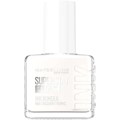 Image of Maybelline Superstay Ink Nail Polish Bonder sheer white 12.6ml 71