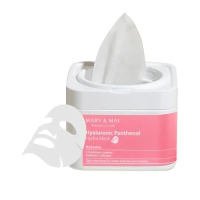 Image of [Mary&amp;May] Hyaluronic Panthenol Hydra Mask 30ea