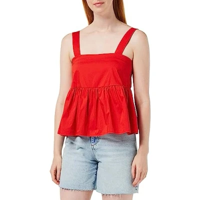 Image of United Colors of Benetton Women&#039;s Top 5awrdh00a Undershirt, Red 2h7, S