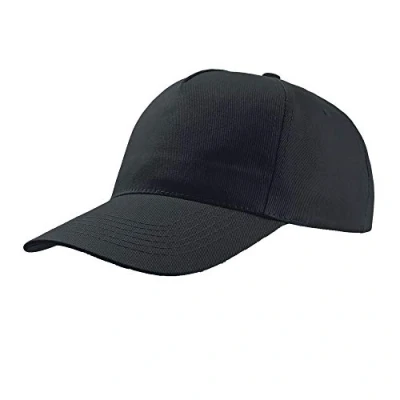 Image of Atlantis Start 5 Panel Cap (One Size) (Black)