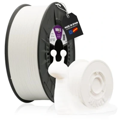 Image of Winkle PLA Filament 2.85 mm Printing 3D Printer Glacier White 1000 g Spool