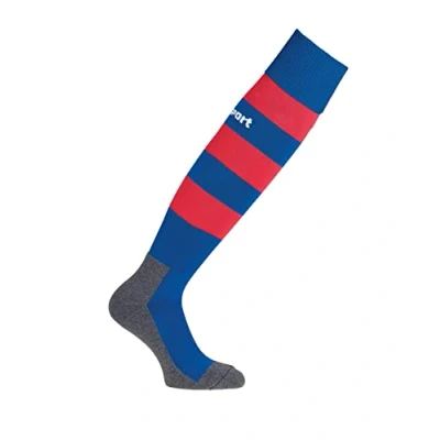 Image of Uhlsport Team Pro Essential STRIPE Socks Men&#039;s Azure/Red, 37 40