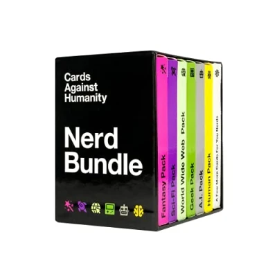 Image of Cards Against Humanity: Nerd Bundle 6 Themed Packs + 10 All New