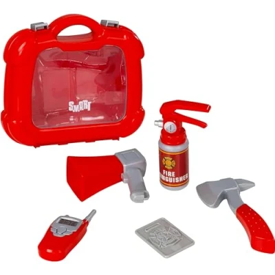 Image of HTI Toys &amp; Games Smart Fire and Rescue Case Fantastic Role Playing Set For Kids Boys&amp; Girls
