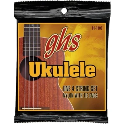 Image of GHS 100 Strings Baritone Ukulele,Silver