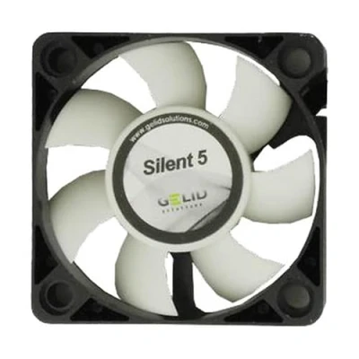Image of GELID Solutions Silent 5 3 Pin Fan of 50mm for Standard Case Operation Optimized Blades High Airflow &amp; Static Pressure