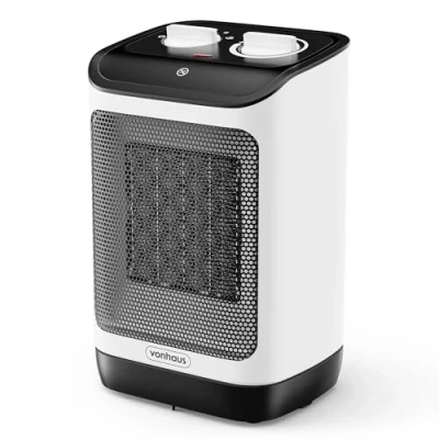Image of VonHaus Space Heater 2000W Portable Electric Ceramic PTC with Thermostat, 5 Modes, 70 Oscillation, Low Noise, Overheat &amp; Tip Over Protection Energy Efficient