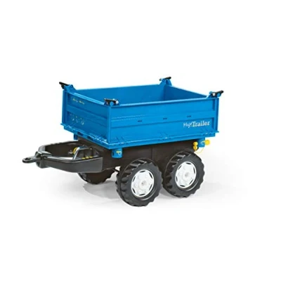 Image of Rolly Mega Trailer Blue, 88 cm x 45 47 cm, 121106