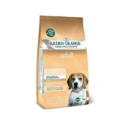 Image of Arden Grange Dog Food Adult Pork &amp; Rice, 2 kg