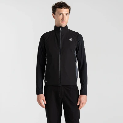 Image of Dare 2b Men&#039;s Water repellent Lattitudinal II Vest Black Ebony Grey