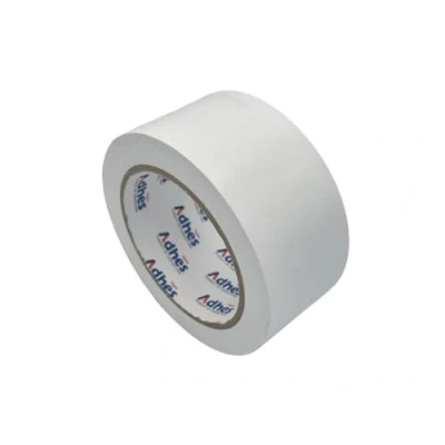 Image of Amazinnov Adhesive masking tape, 50 mm x 33 m, made of PVC, resistant to high temperatures, color white