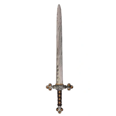 Image of ADULTS GLADIATOR SWORD PACK OF 1 29.5&quot; FANCY DRESS ACCESSORY PERFECT FOR ROMAN VIKING BARBARIAN FILM GAME COSPLAY