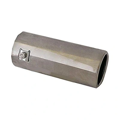 Image of 9x Simply Stainless Steel 76mm Straight Exhaust Trim ETS76