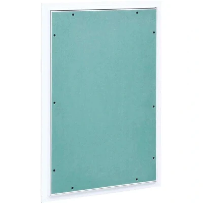 Image of vidaXL Access Panel with Aluminium Frame and Plasterboard 400x600 mm
