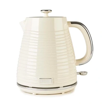 Image of Haden Devon Cream Kettle 1.7L Capacity, BPA Free Kettle, Auto shutoff &amp; Boil Dry Protection 3000W Electric Fast Ergonomic Design