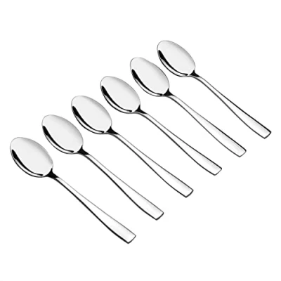 Image of Zerdyne Pack of 12 Stainless Steel Coffee Spoons, Small Tea Spoon