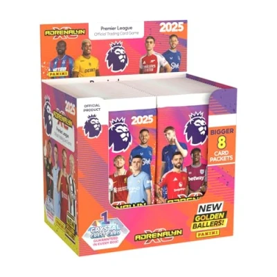 Image of Panini Premier League 2024/25 Adrenalyn XL x50 Packs, Mixed