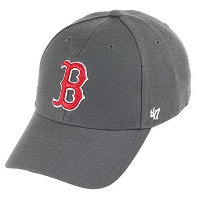 Image of 47 Brand Adjustable Cap MVP Boston Red Sox charcoal