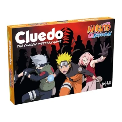 Image of Winning Moves Naruto Cluedo perfect for 26 players and makes a great gift fans aged 8 up Enter locations like the Ninja Academy, Hokage Rock Ichiraku Ramen Shop