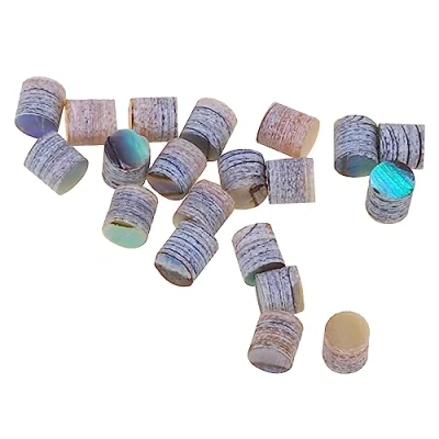 Image of Musiclily Pro 2mm Natural Paua Abalone Shell Guitar Fretboard Inlay Dots (Set of 20)