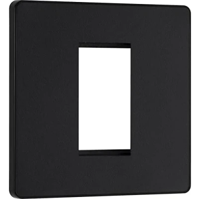 Image of BG Electrical Evolve Single Touch Dimmer Switch, 2 Way Master, 200W, Matt Black