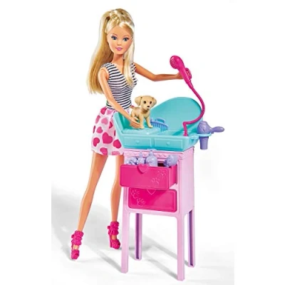 Image of Steffi Love Cute Pet Salon Doll Playset, 29 cm
