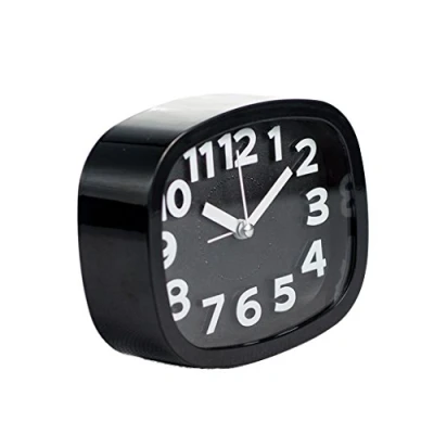 Image of MOONDAME Mute Alarm Clocks Battery Bedside Desk Table Home Decor Kid Gifts Portable