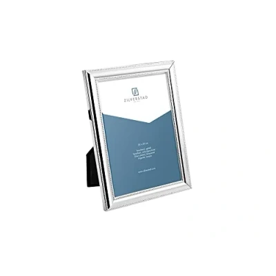 Image of Zilverstad Pearl Photo Frame, Metal, Silver, 1.11 x 22.2 32.4 cm