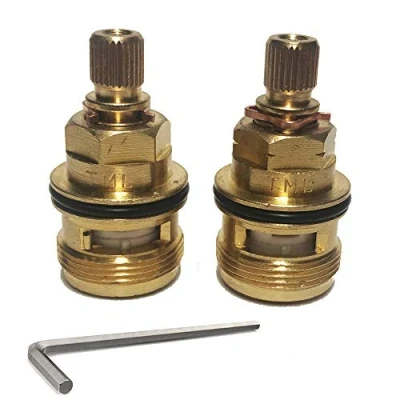 Image of Franke Bern Compatible Pair of Ceramic Tap Cartridges Valves Plus Allen Key