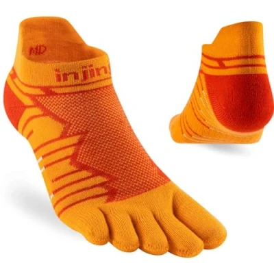 Image of Injinji Ultra Run No Show Unisex Socks S