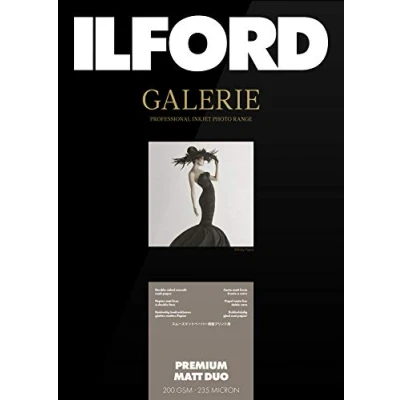 Image of ILFORD GALERIE Premium Matt Duo 200gsm A4 210mm x 297mm 50 Sheets