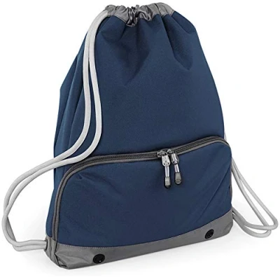 Image of BagBase BG542FNAV Athleisure Gymsac French Navy Bg542 Navy, M