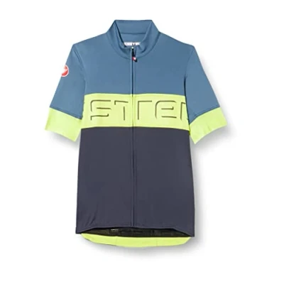 Image of CASTELLI 4519015 062 PROLOGO VI Jersey Men&#039;s T Shirt Light Steel Blue XS