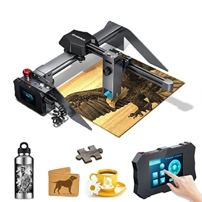 Image of ATOMSTACK P9 M50 Laser Engraver, 50W Engraving Machine Cutter Support Offline Engraving, Fixed Focus Spot for Metal, Wood, Area 220 x 250mm