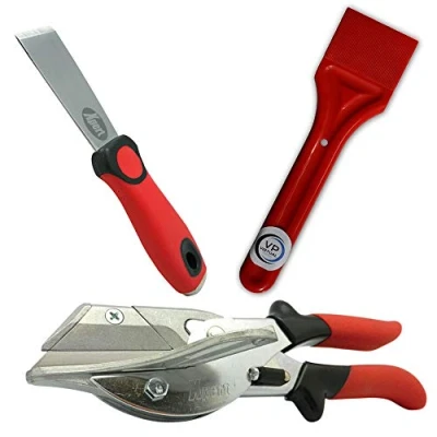 Image of Virtual Plastics Glazing Kit Xpert Chisel, Wedge/Glazing Shovel &amp; Gasket Shear SK2