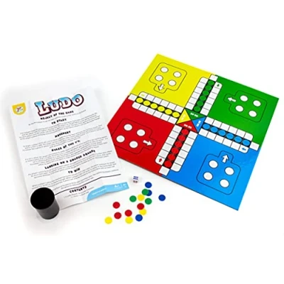 Image of Kids Play Ludo Family Classics Board Game 2 4 Players Age 3+