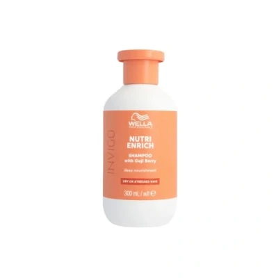 Image of Wella Professionals Professional Hair Care, Invigo Nutri Enrich Shampoo for Dry Damaged Hair, Deeply Nourishing 300ml