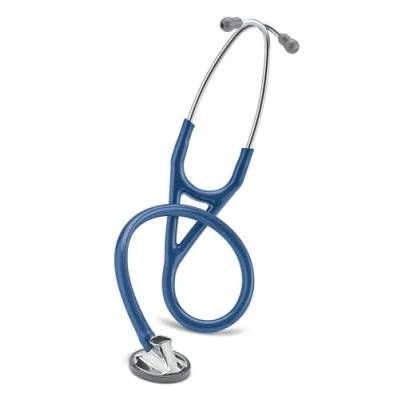Image of 3M Littmann Master Cardiology Stethoscope 2164, Navy Blue Tube