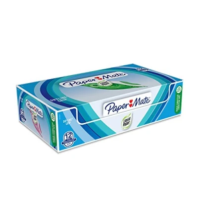 Image of Paper Mate Liquid DryLine Grip Correction Tape Assorted Colours Box of 12