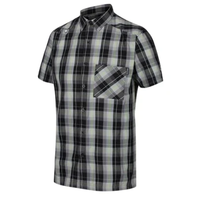 Image of Regatta Mens Kalambo V Button Up Shirt Black S