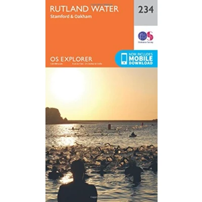 Image of Explorer 234 Rutland Water Map With Digital Version