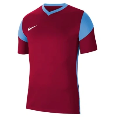 Image of NIKE CW3826 677 M NK DF PRK DRB III JSY SS T shirt Men&#039;s TEAM RED/UNIVERSITY BLUE/WHITE Size XL