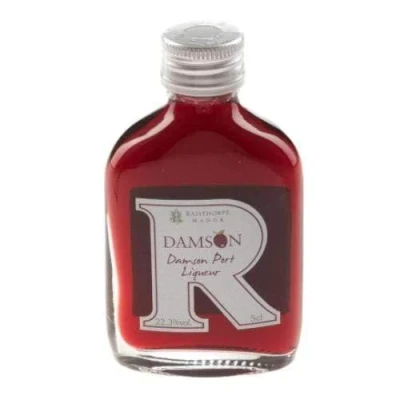Image of Raisthorpe Manor Damson Port Liqueur Miniature 5cl Single Bottle