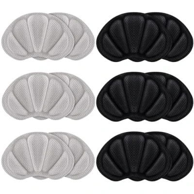 Image of Tsathoggua Back of Heel Cushion Inserts, Self Adhesive Grips Pads for Shoe Too Big, Protectors Guards Liners Women Men Preventing Blisters, Improved Fit (Black, Grey)