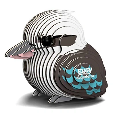 Image of EUGY 027 Kookaburra Eco Friendly 3D Paper Puzzle